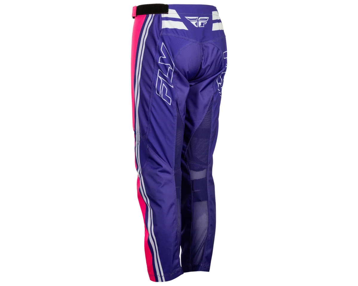 Fly Racing Youth F-16 Raze Pants (Purple/Red/Yellow) (18) - view 4